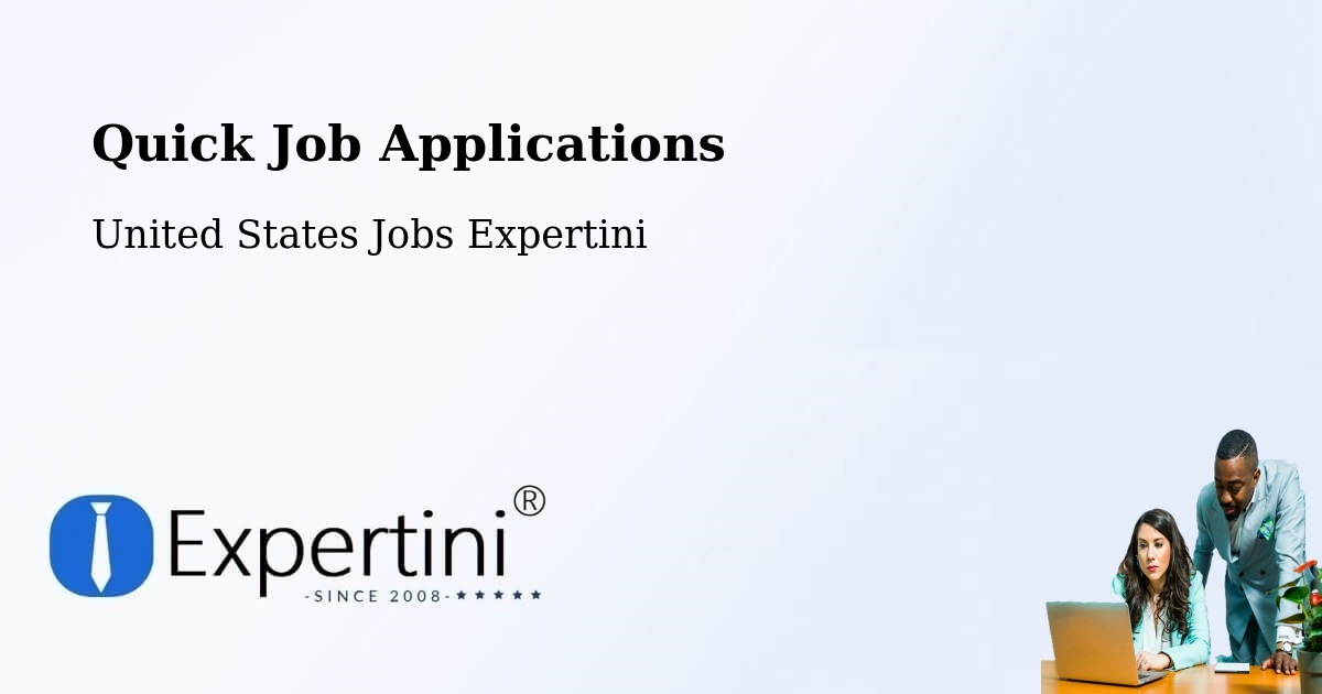 Quick Apply Feature – Jamesburg - United States Jobs Expertini